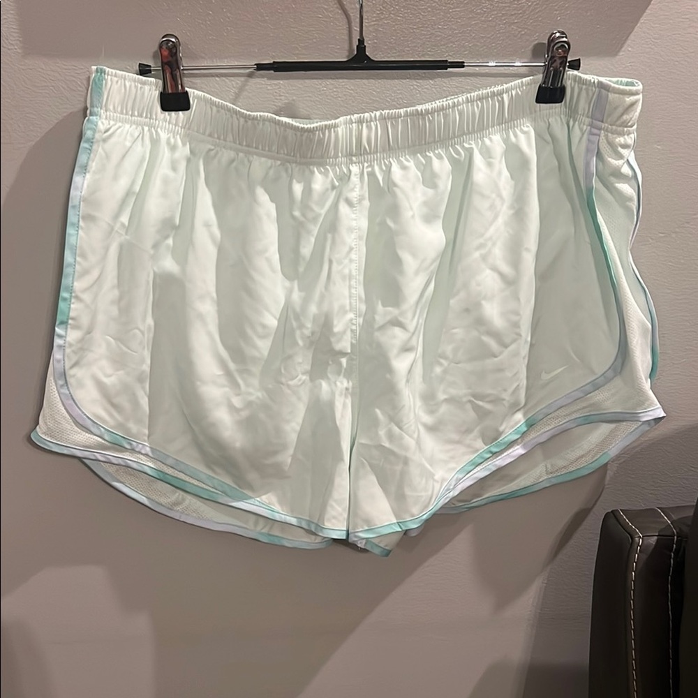 Nike Women's Light Mint Athletic Shorts